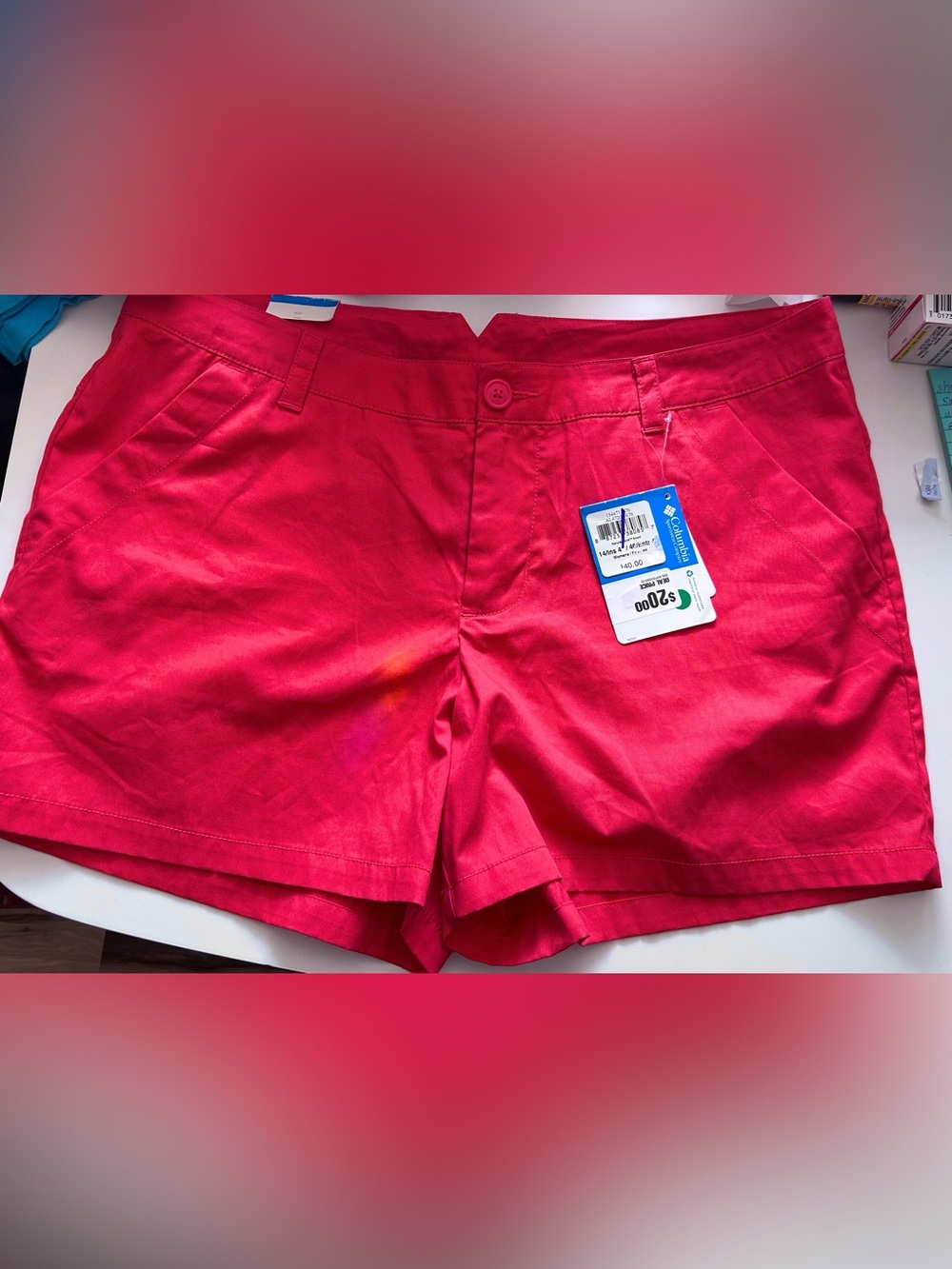Women’s Mid-Rise Columbia Shorts